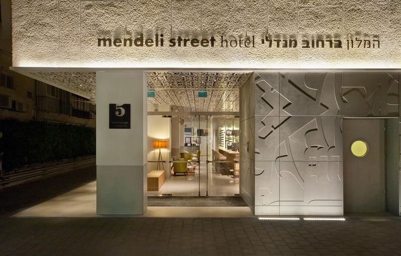 Mendeli Street Hotel Tel Aviv-Jaffa Exterior foto